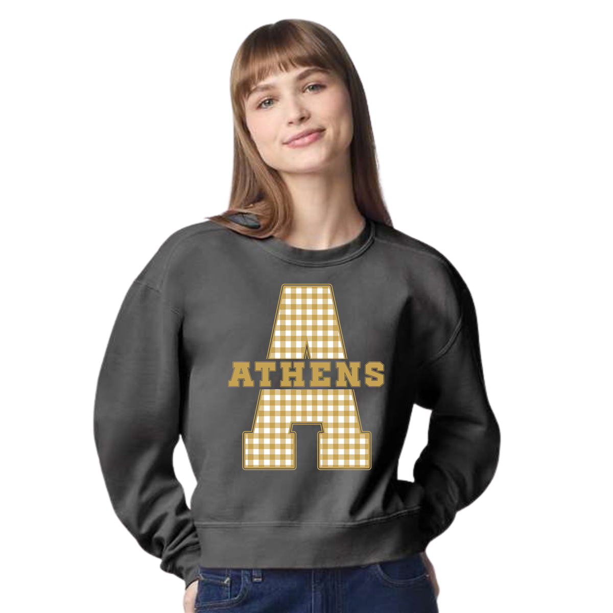 Plaid Varsity Letters - ATHENS