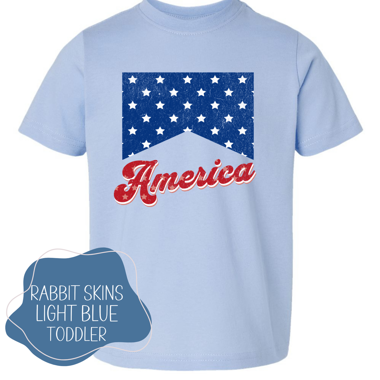 Star Spangled Banner - Light Blue