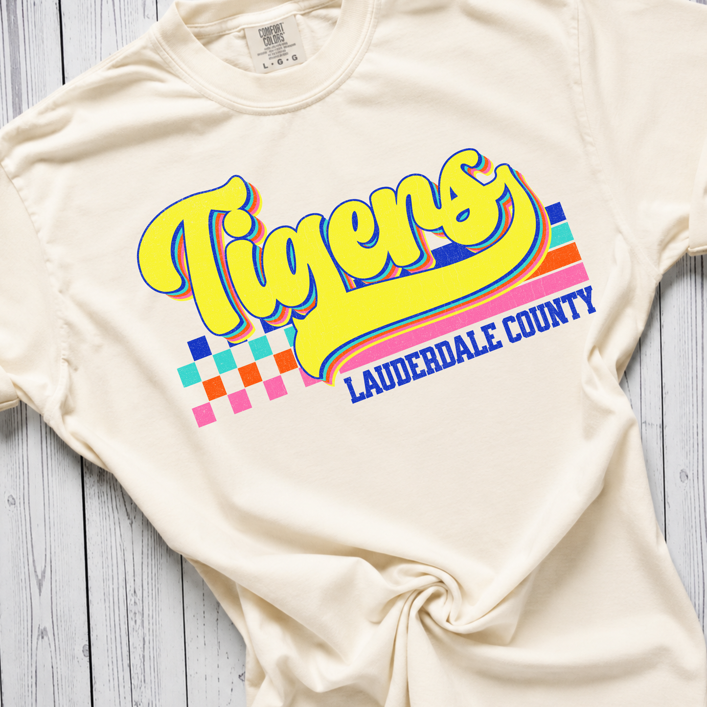 Tigers Vibrant Checker Script - ADULT