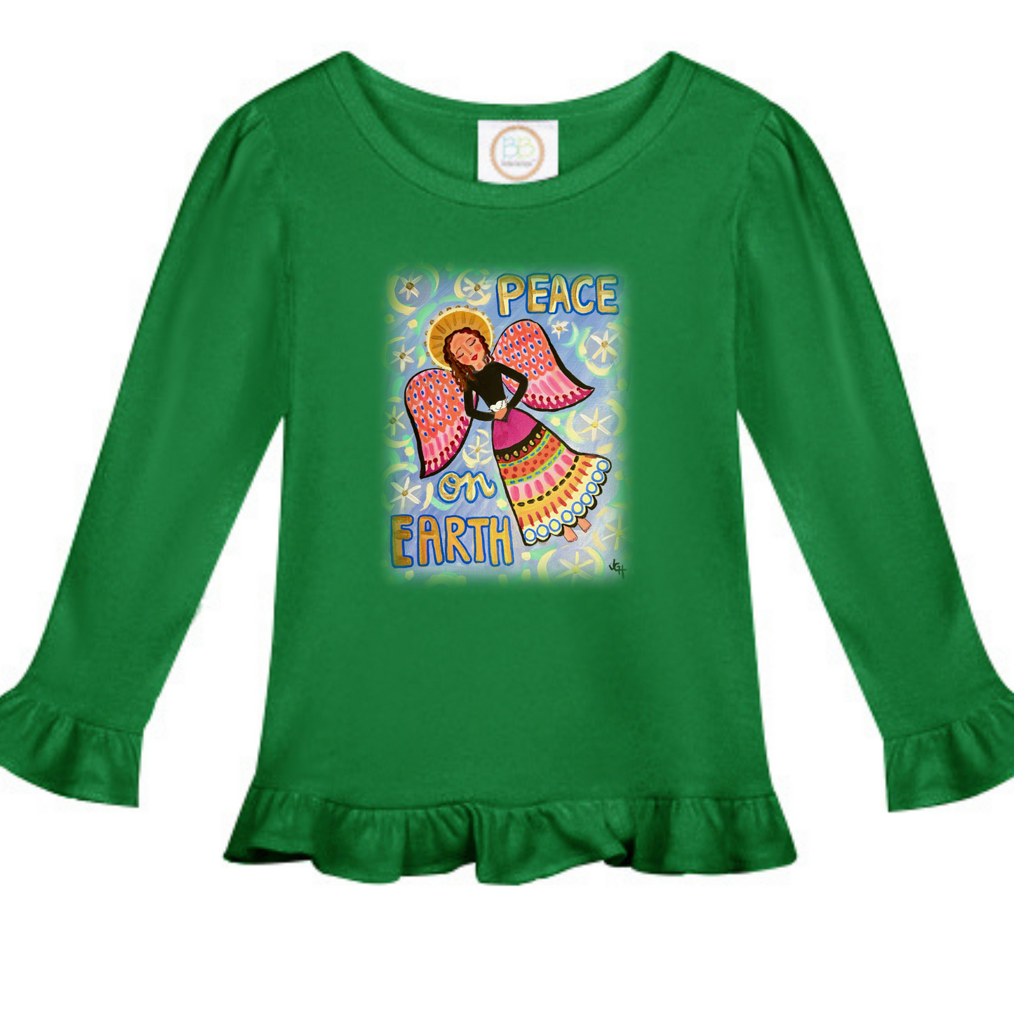 Hooper Art Youth Ruffle Long Sleeve