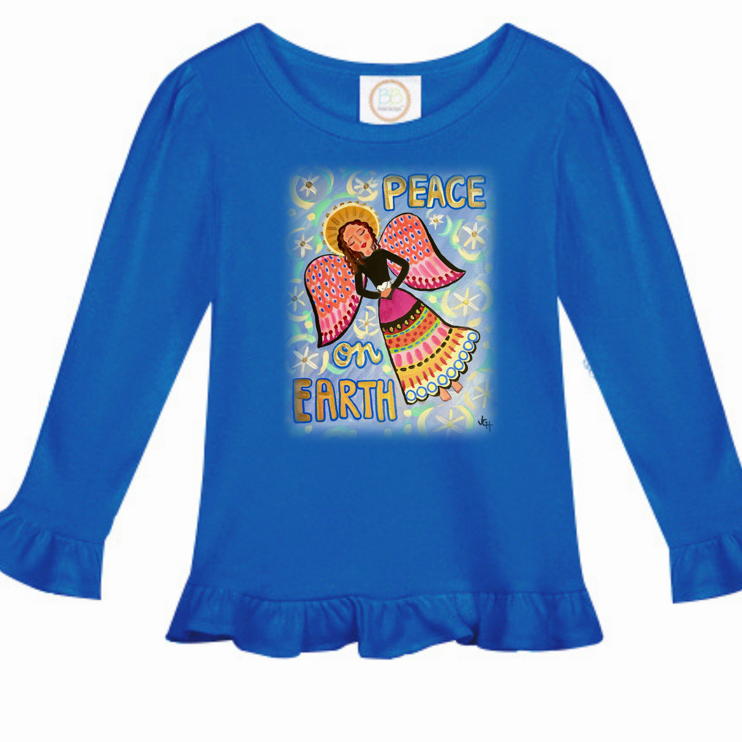 Hooper Art Youth Ruffle Long Sleeve