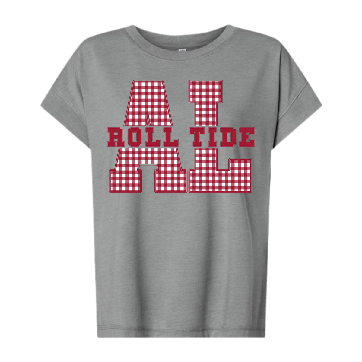 Plaid Varsity Letters - ALABAMA