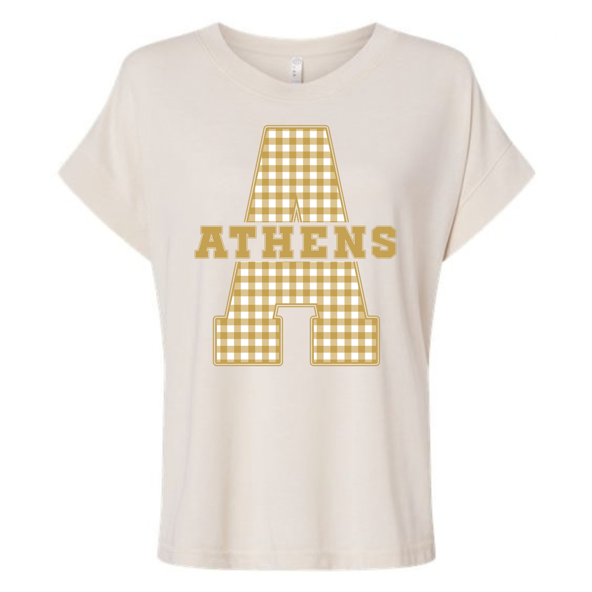 Plaid Varsity Letters - ATHENS
