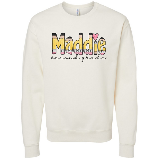 Pencil Doodle Sweatshirt