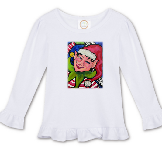 Hooper Art Youth Ruffle Long Sleeve