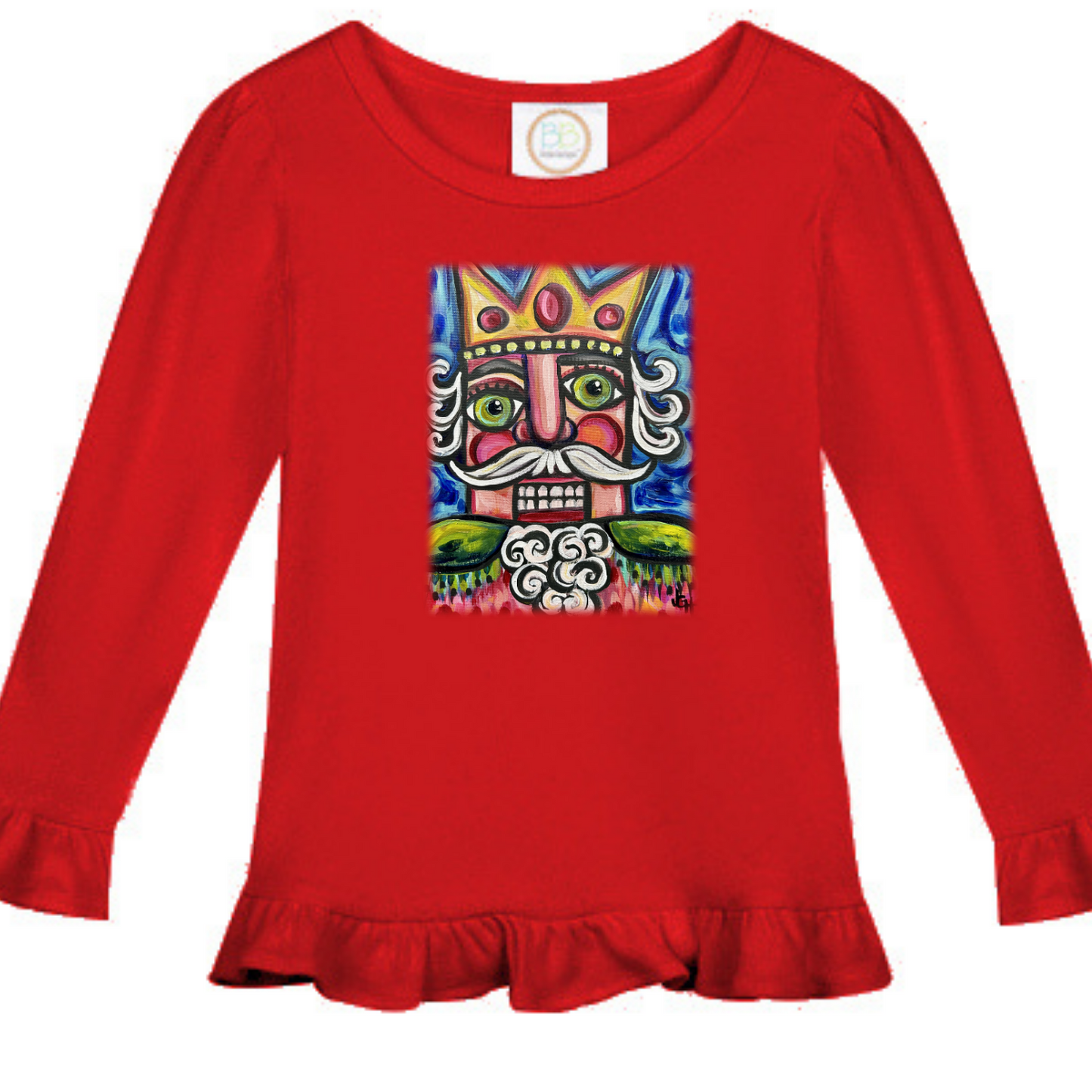 Hooper Art Youth Ruffle Long Sleeve