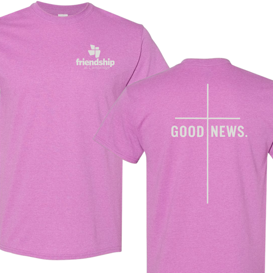 Good News Cross Design - Friendship at Cambridge **ORDER BY 11/9 FOR CHURCH DELIVERY