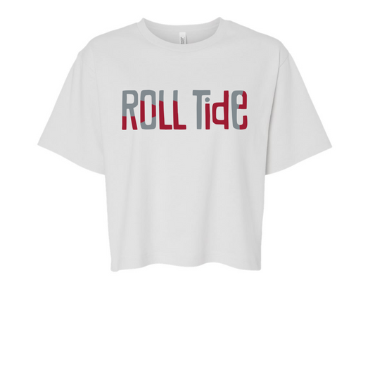 Roll Tide - White Boxy Tee