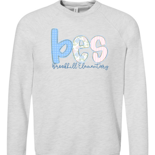 BES Floral Letters Sweatshirts