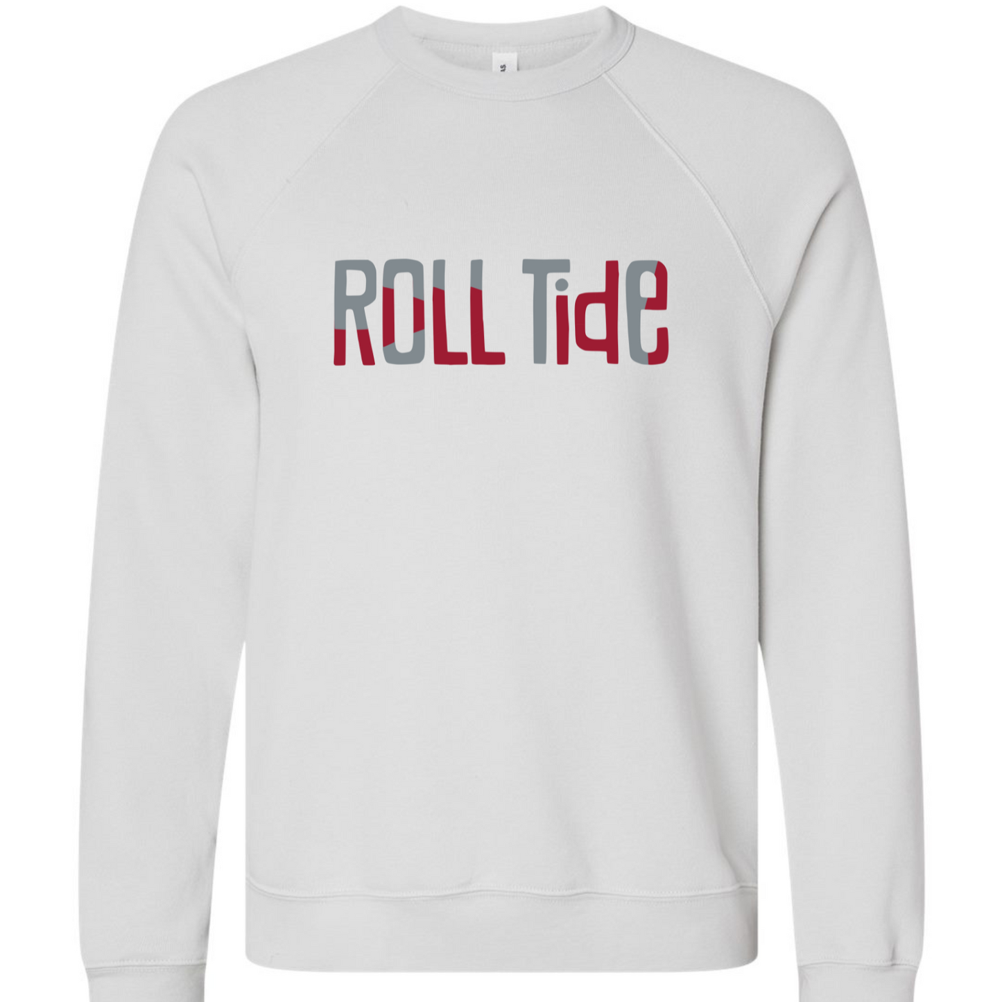 Roll Tide - Silver Bella Canvas Sponge Fleece