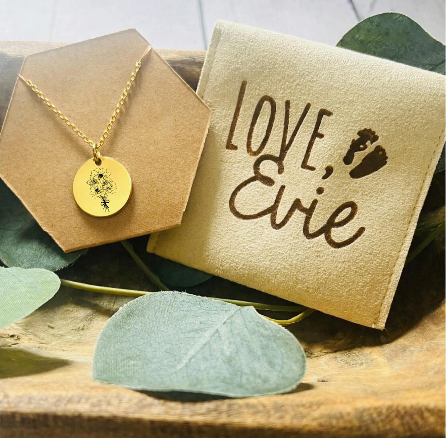 Birth Flower Jewelry