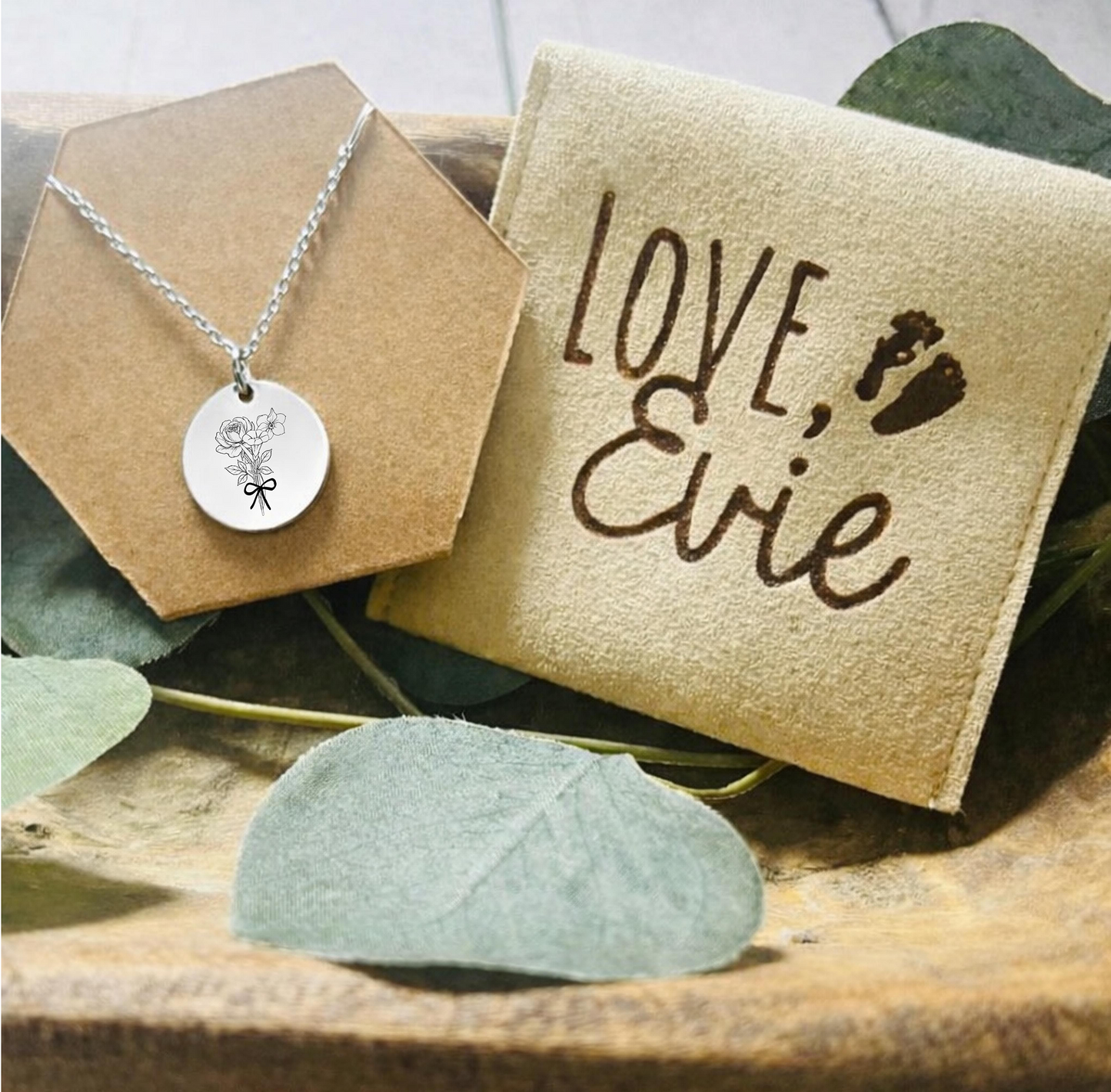 Birth Flower Jewelry