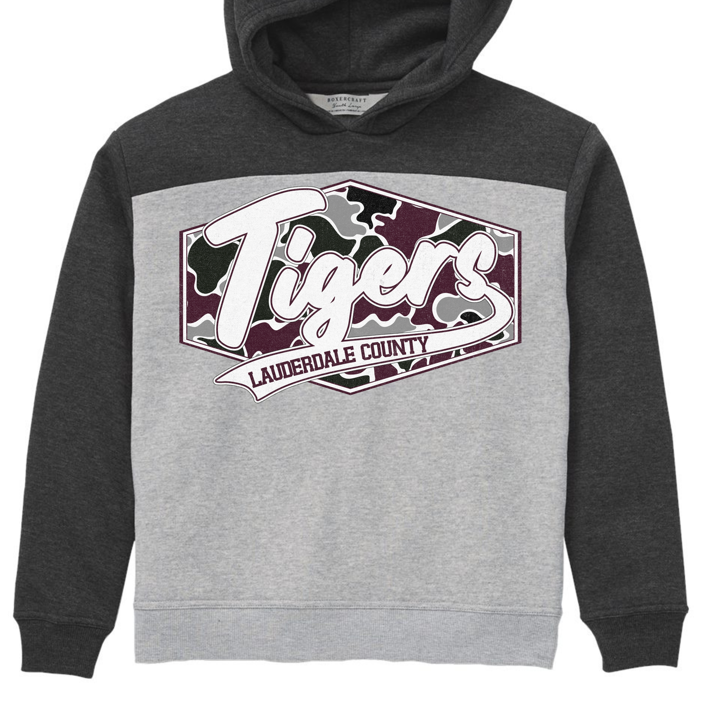 Tigers Camo Badge - YOUTH