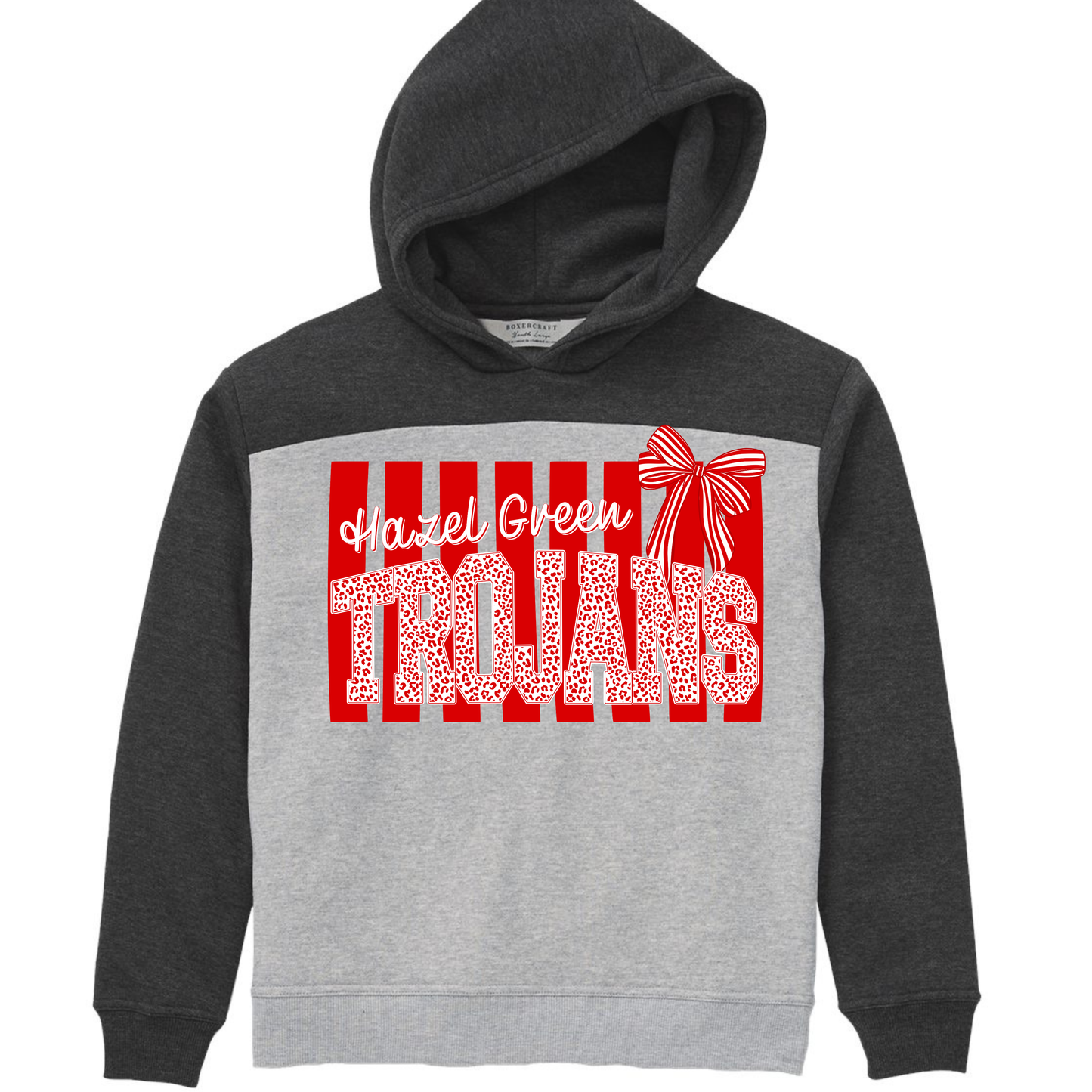 Hazel Green Preppy Stripe Youth