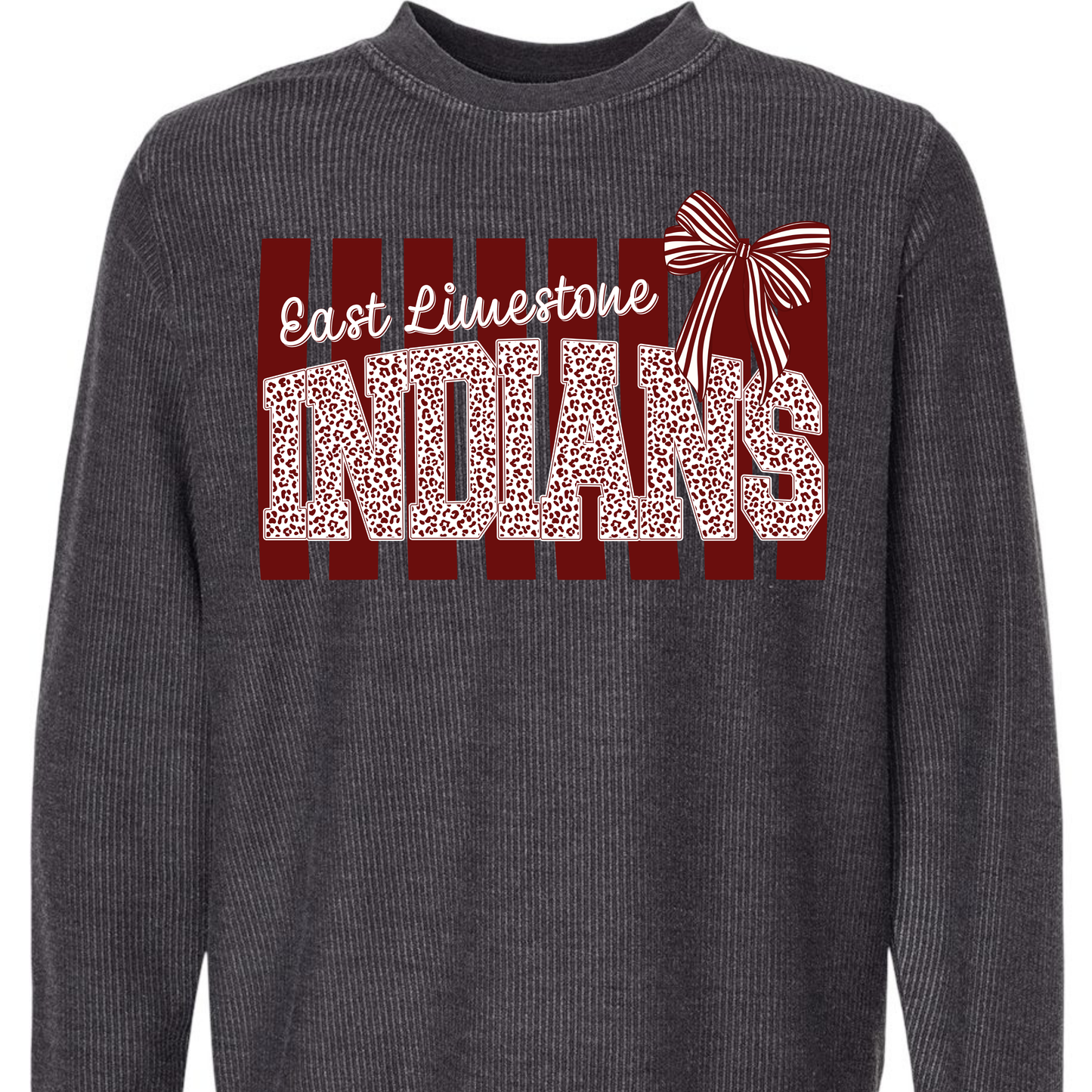 East Limestone Indians Preppy Stripe Adult