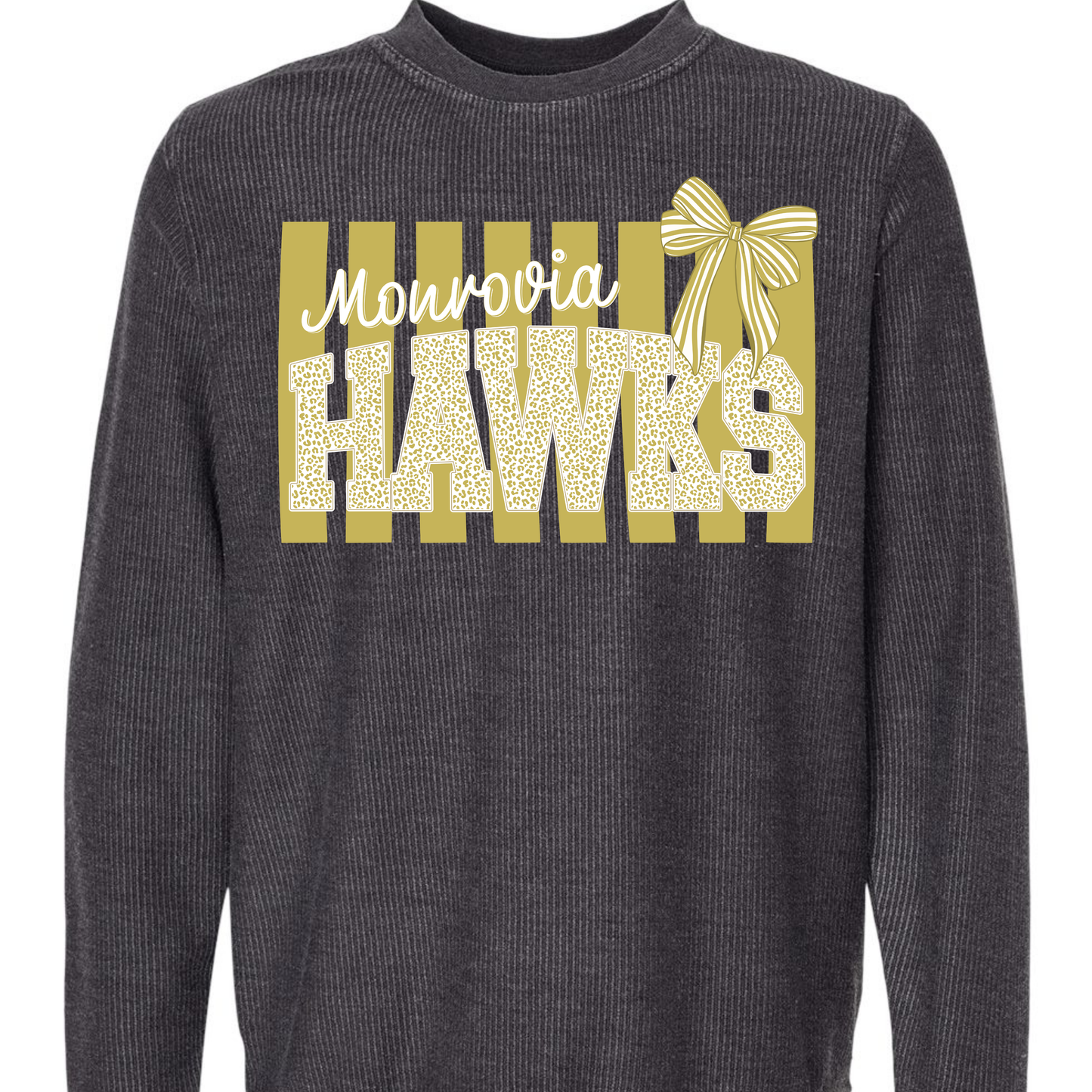Monrovia Hawks Preppy Stripe - ADULT