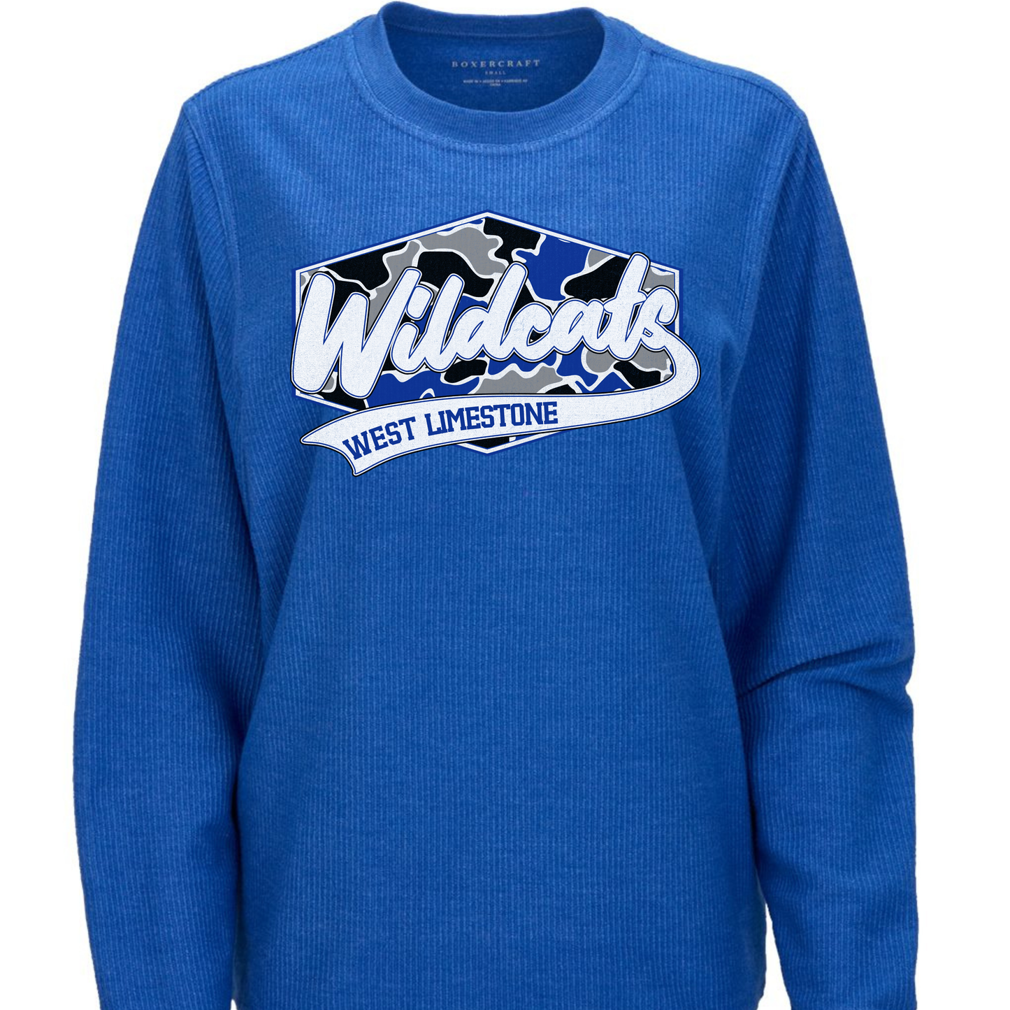 West Limestone Camo Badge Adult Sizes