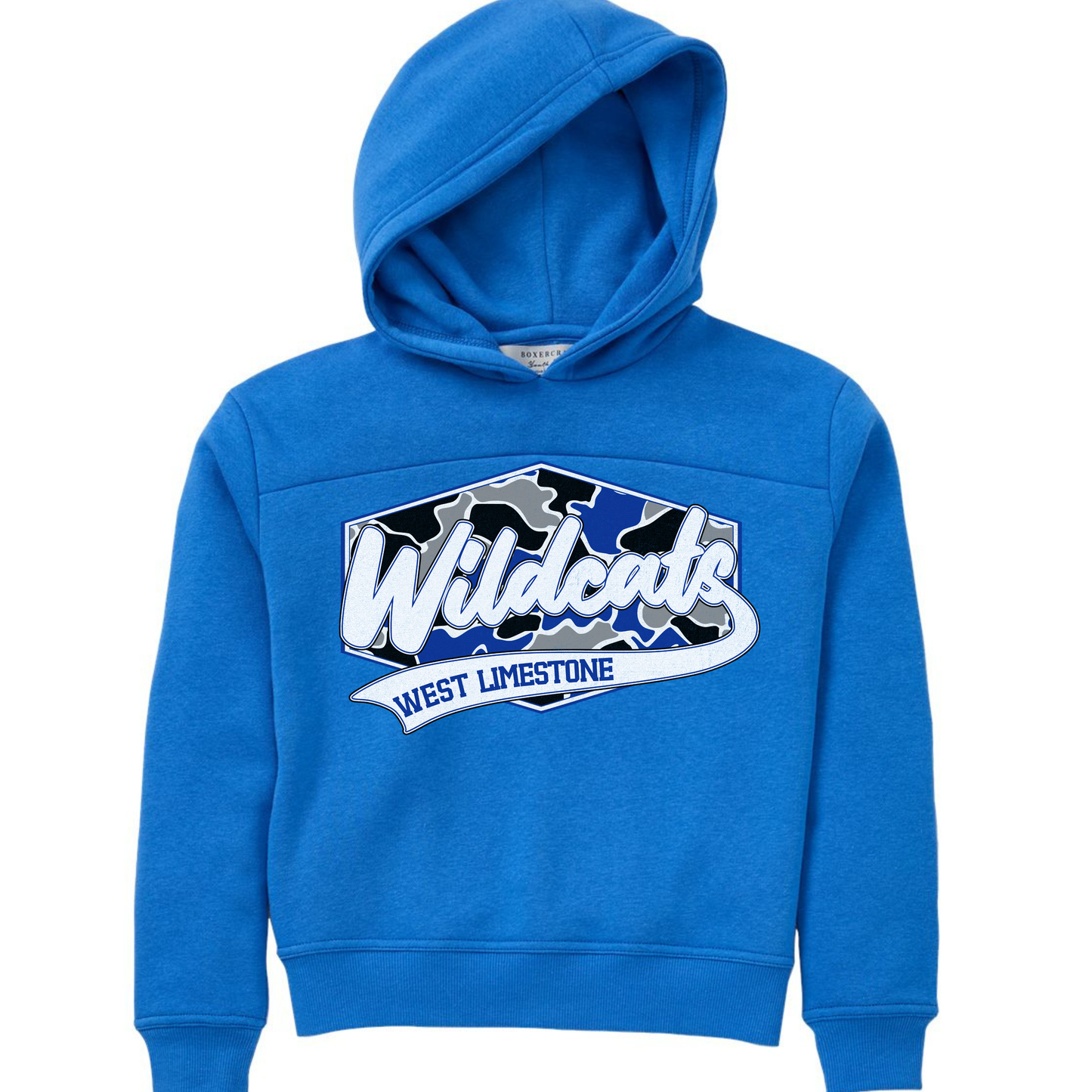 West Limestone Camo Badge Youth Sizes