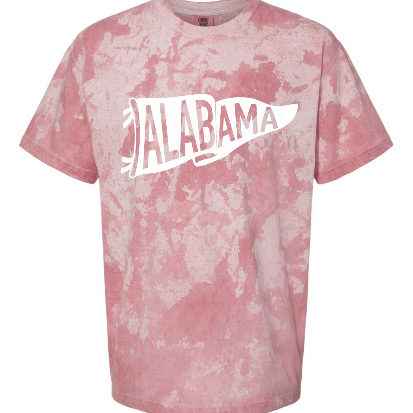 Alabama Pennant - Comfort Color Clay Color Blast Short Sleeve