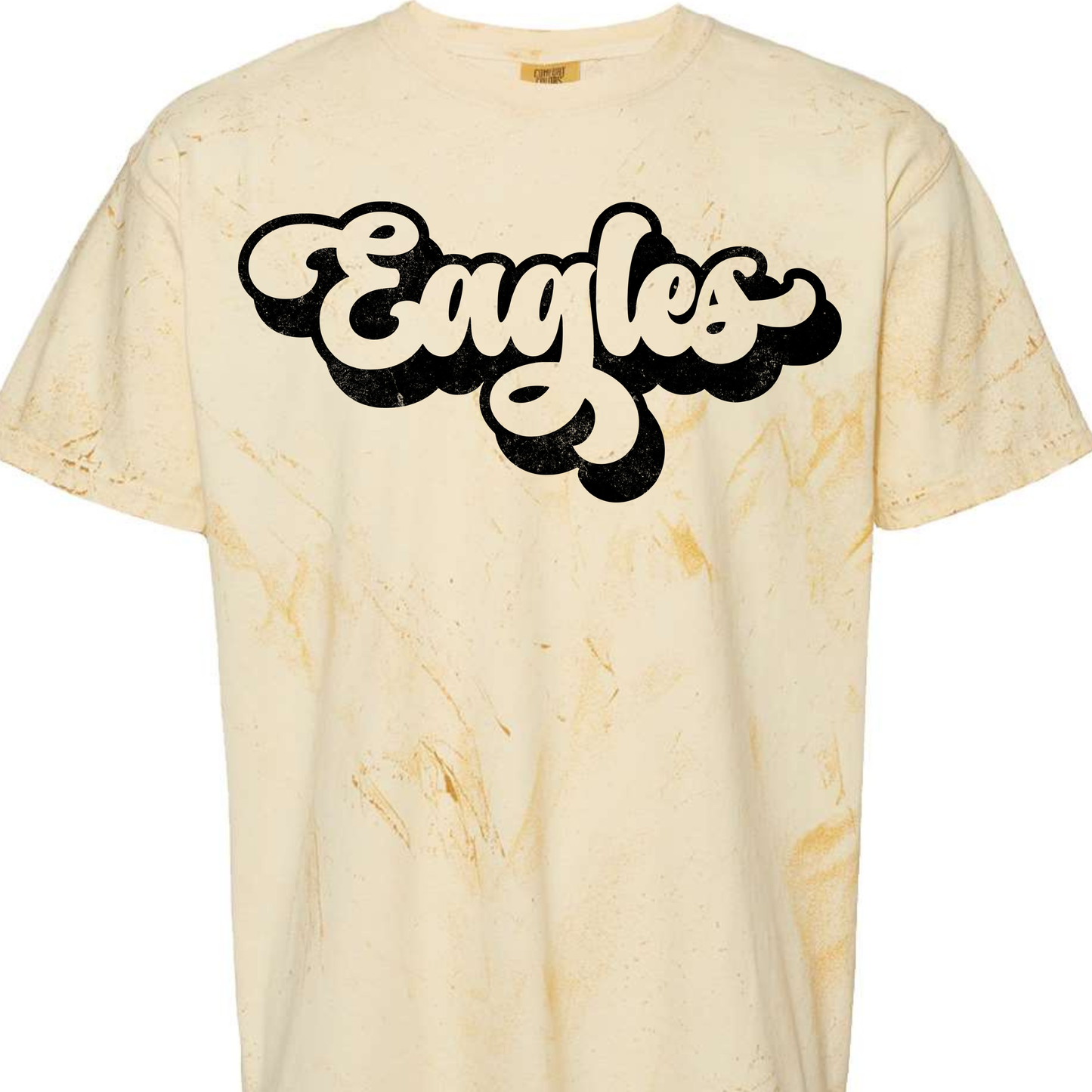 Athens Golden Eagles Retro Script Tee - Youth