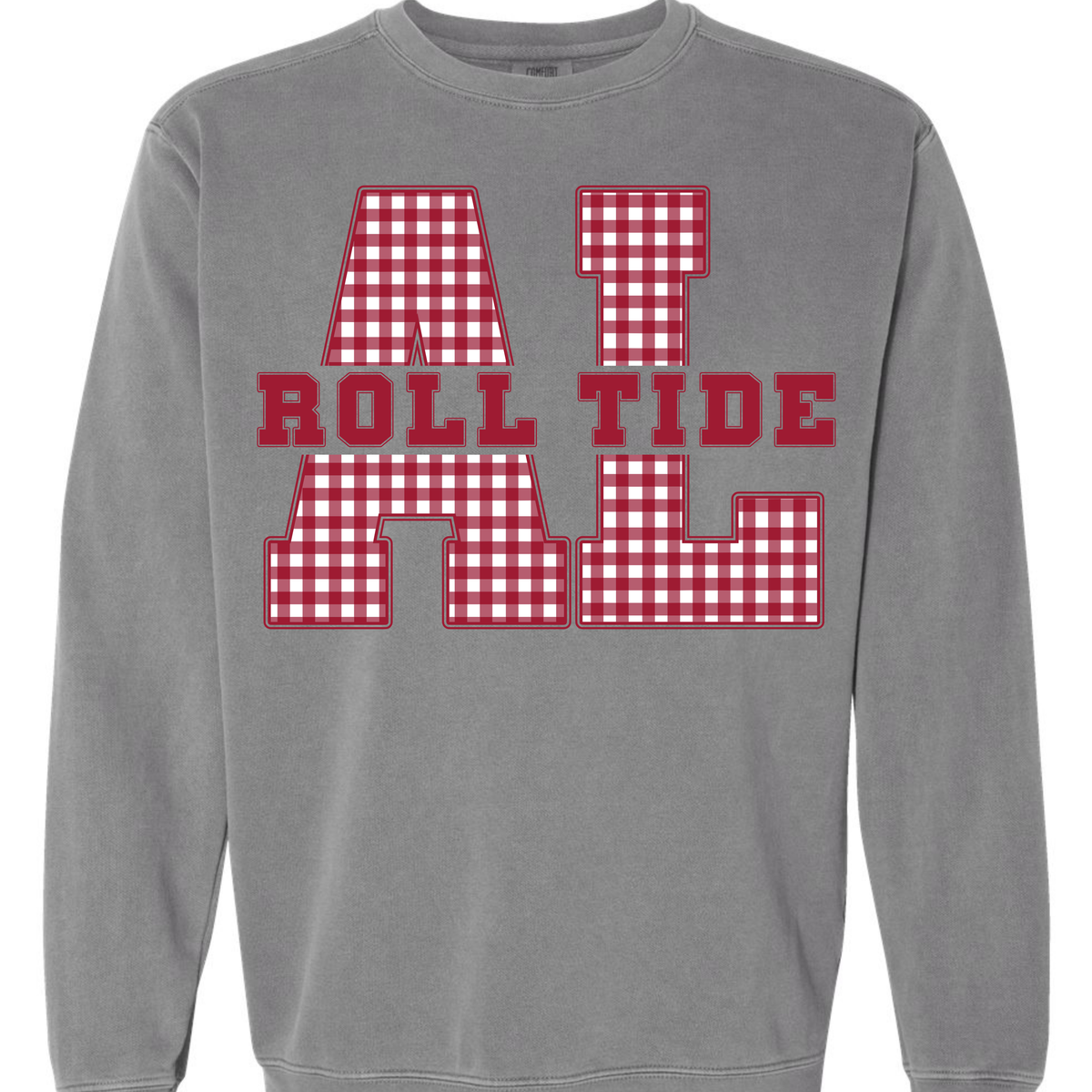 Plaid Varsity Letters - ALABAMA