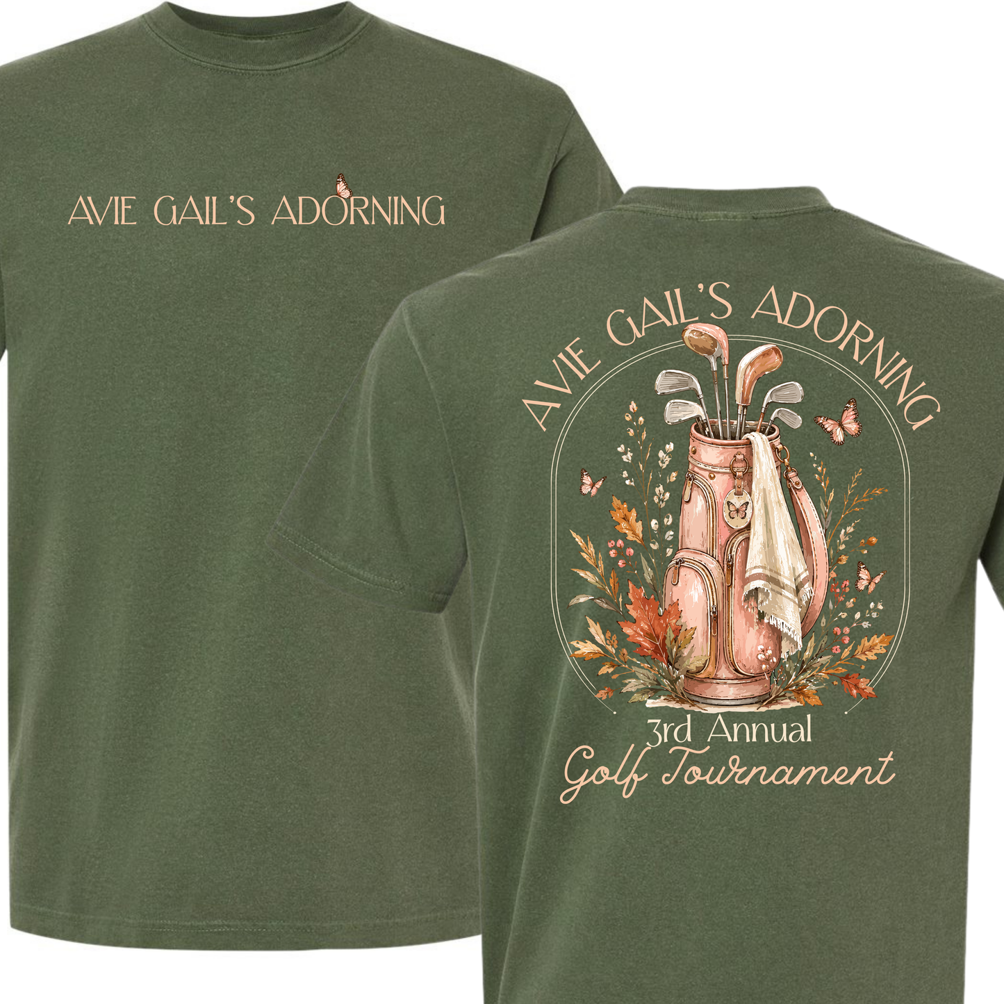 AGA Golf Tournament - Butterfly Design 2026 - ADULT Sizes