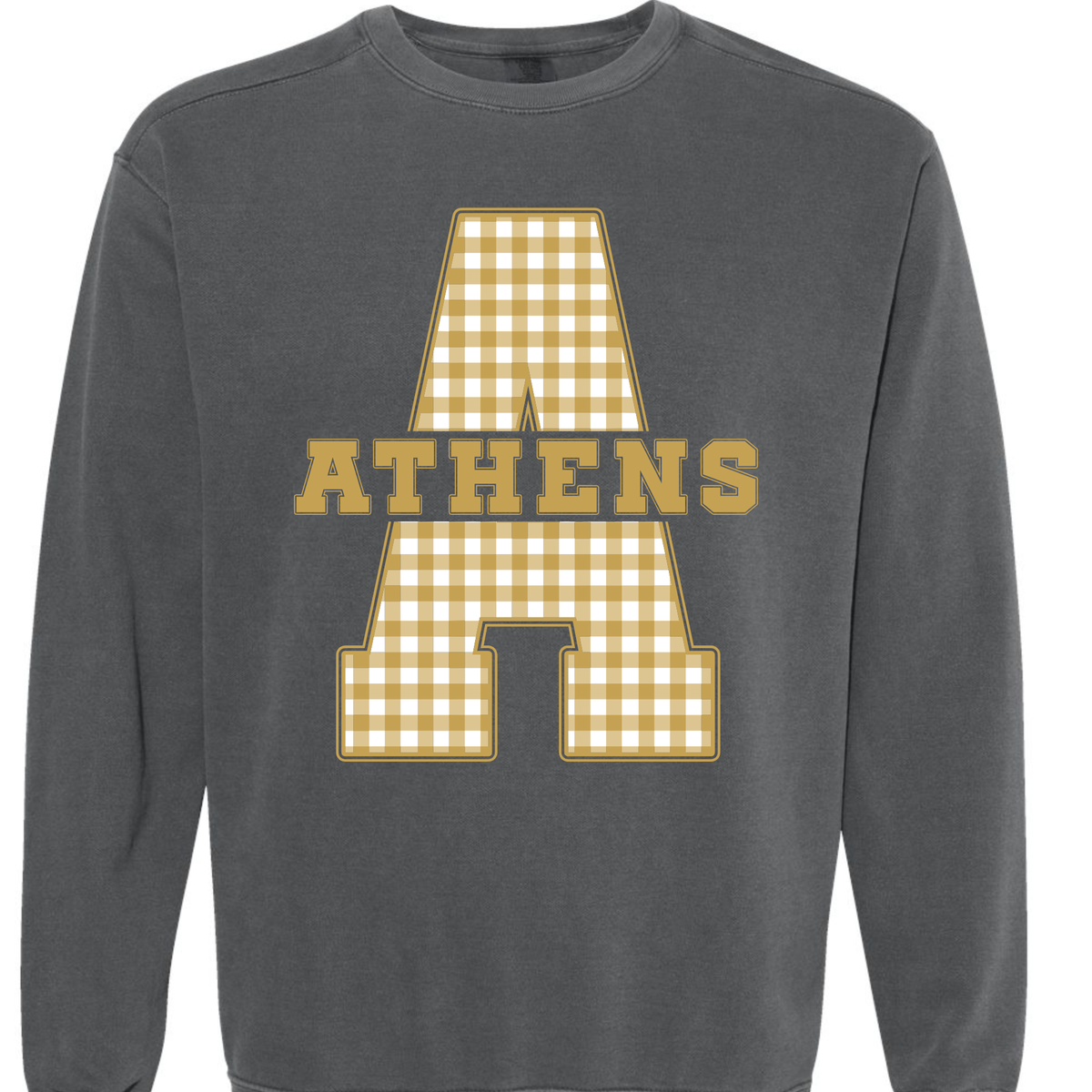 Plaid Varsity Letters - ATHENS