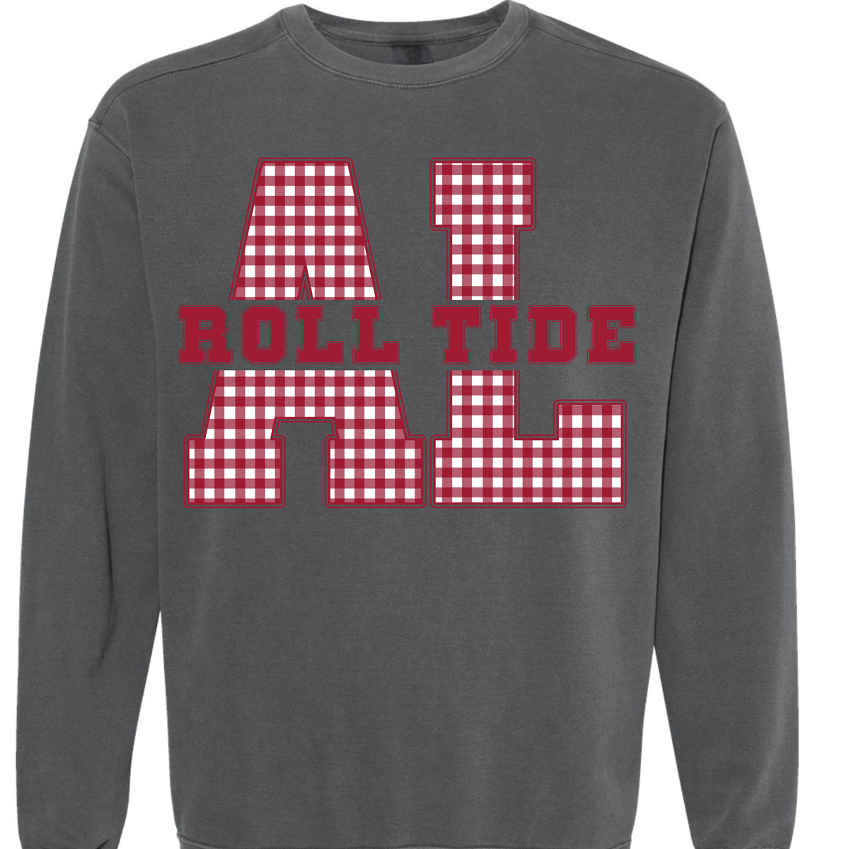 Plaid Varsity Letters - ALABAMA