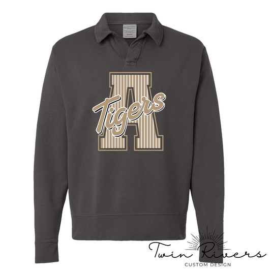 Ardmore Tigers Striped Varsity Letter Sweatshirts