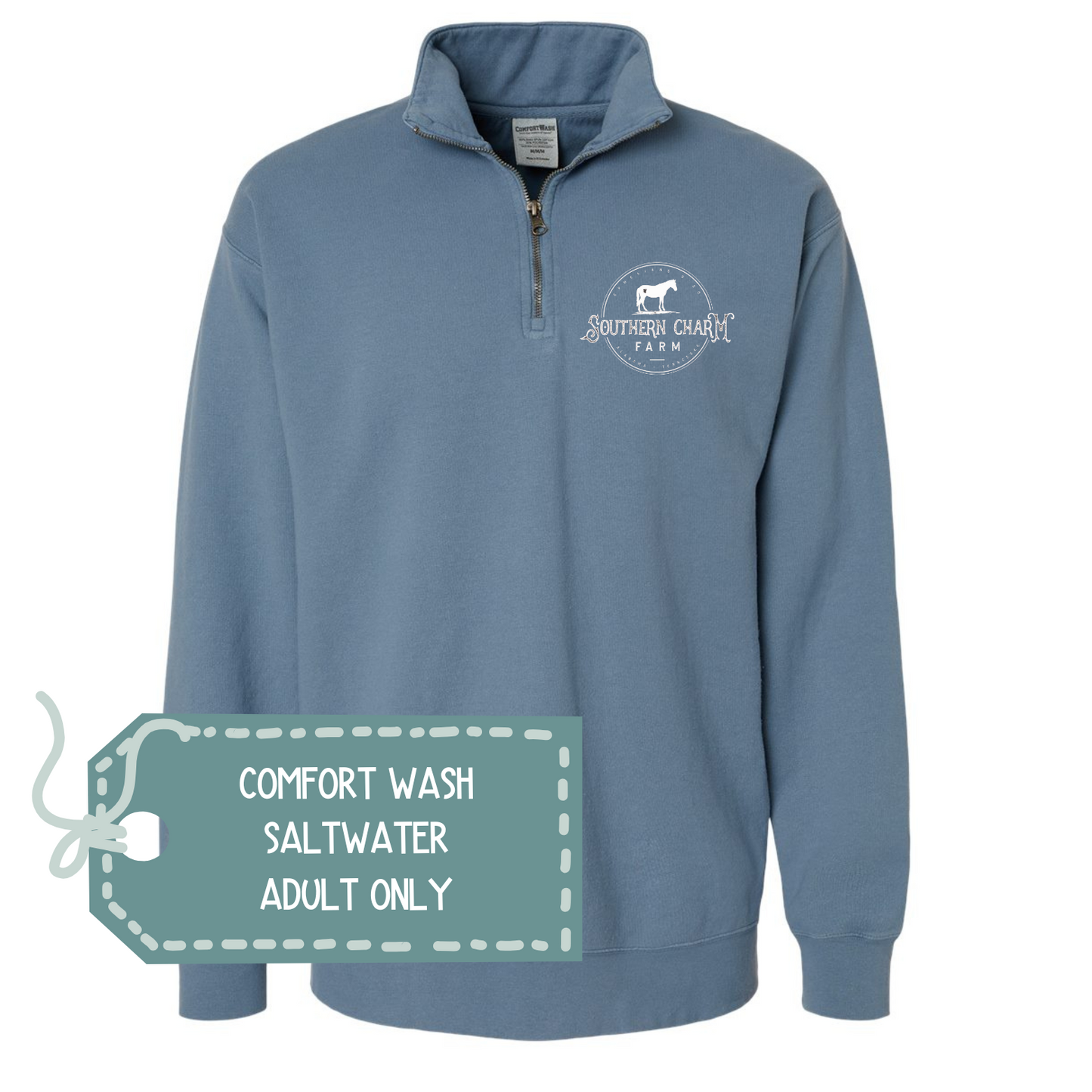 Southern Charm Farm Circle Emblem Quarter Zips