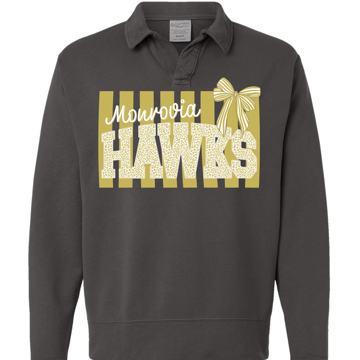 Monrovia Hawks Preppy Stripe - ADULT