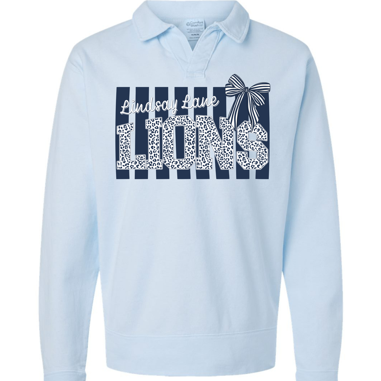 Lindsay Lane Christian Academy Preppy Stripe Adult