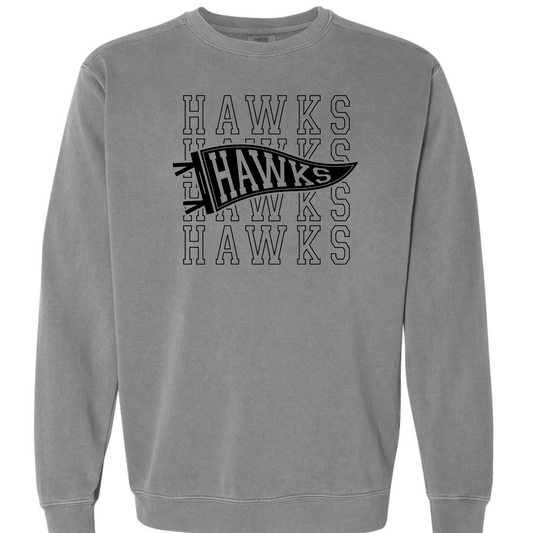 MMS Hawks Pennant Sweatshirts