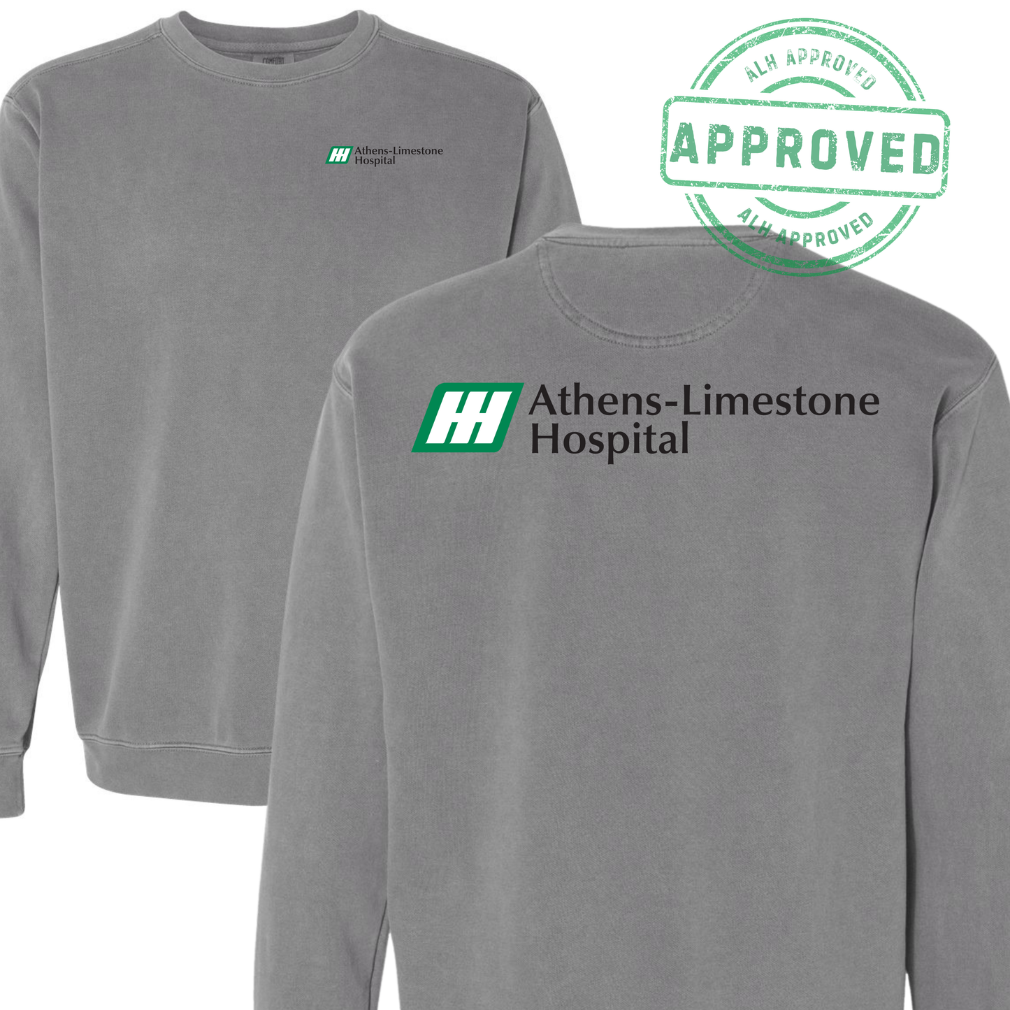 Athens-Limestone Hospital Logo Tee Sweatshirt