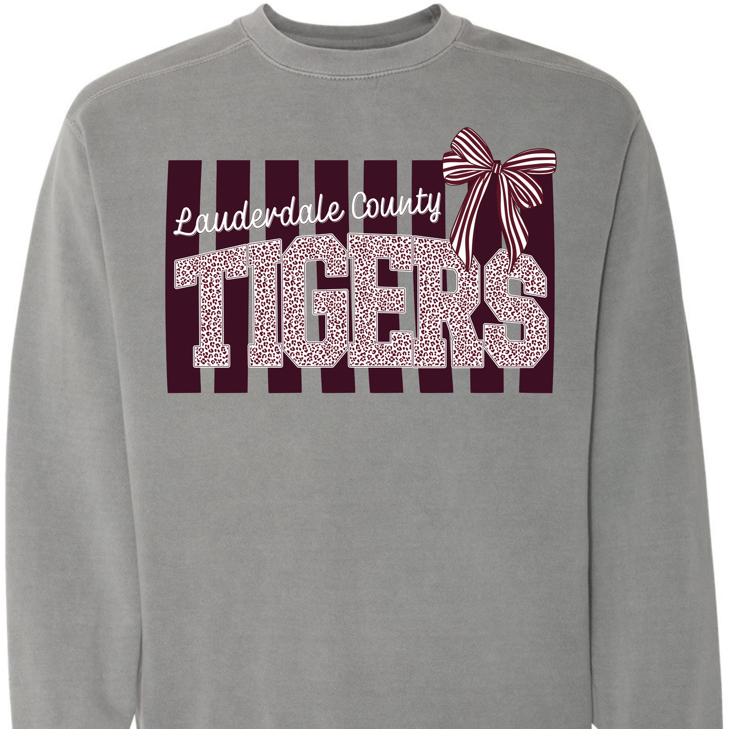 LCHS Tigers Preppy Stripe - ADULT