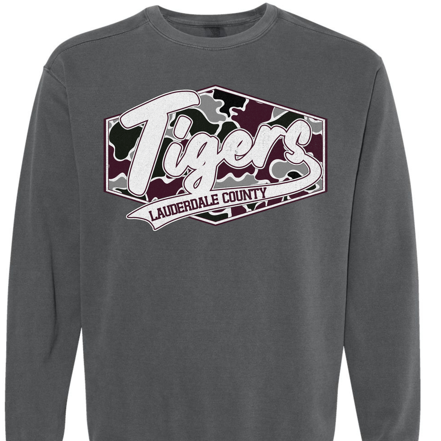 Tigers Camo Badge - ADULT