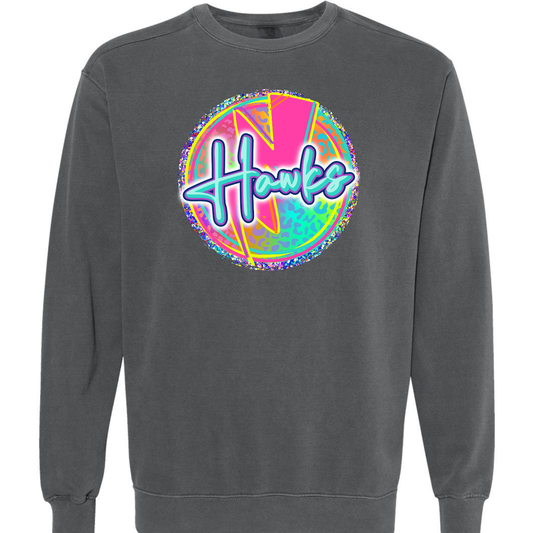 MMS Hot Pink Lightning Sweatshirts