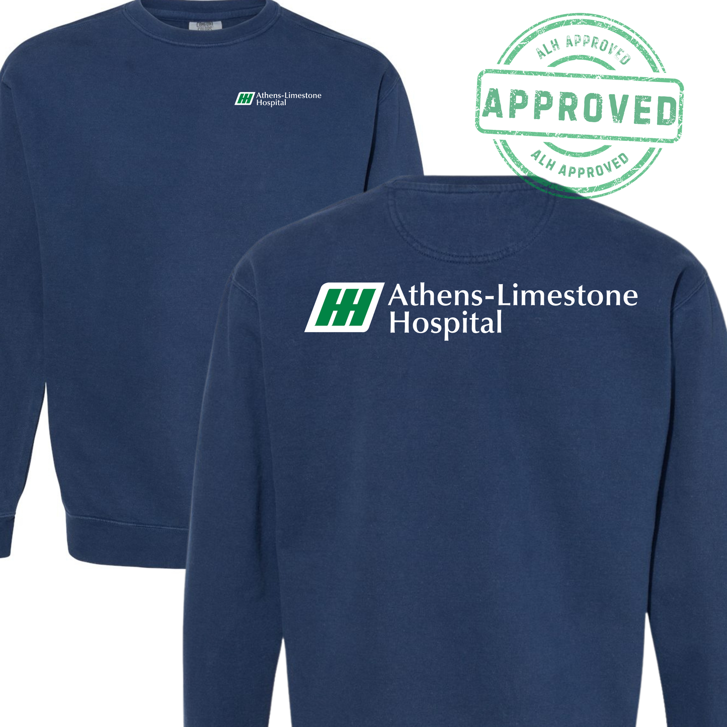 Athens-Limestone Hospital Logo Tee Sweatshirt