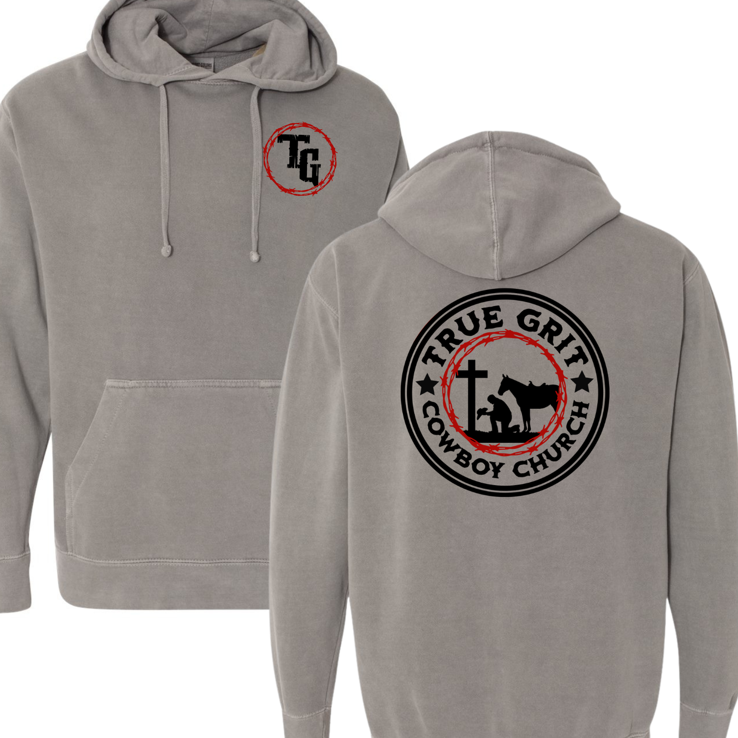 True Grit Cowboy Church Circle Logo