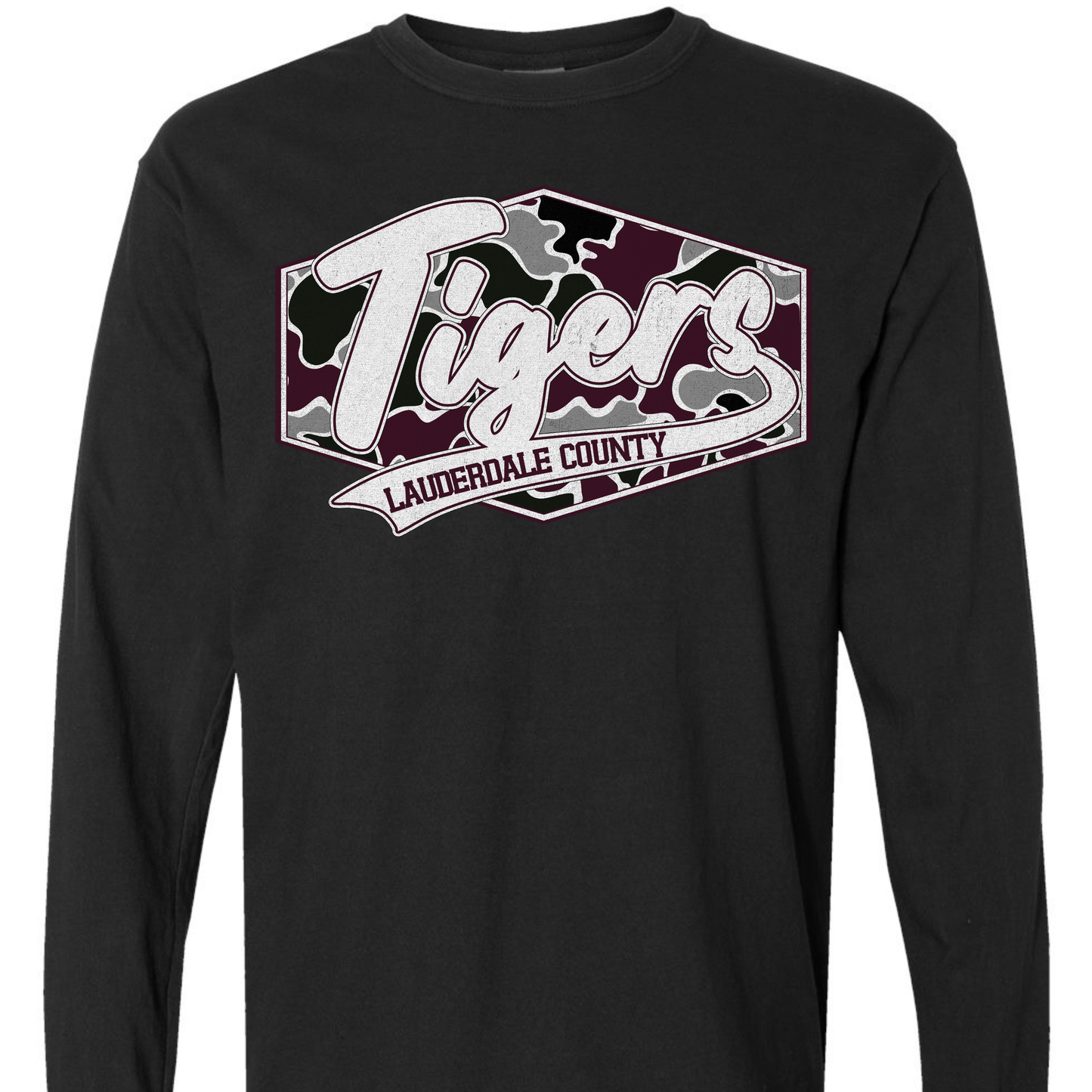Tigers Camo Badge - ADULT