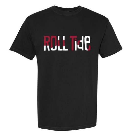 Roll Tide - Black Comfort Color Short Sleeve