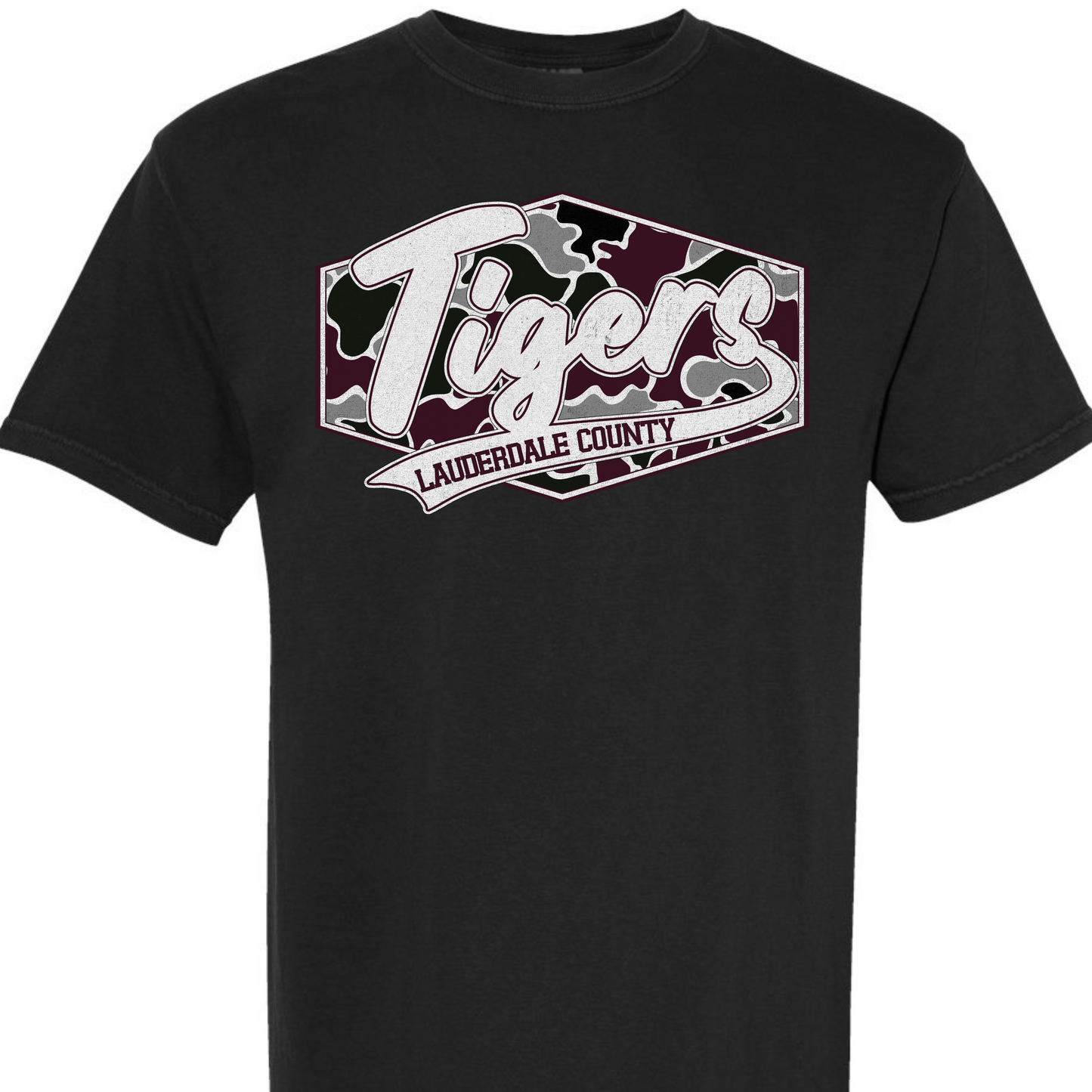 Tigers Camo Badge - ADULT