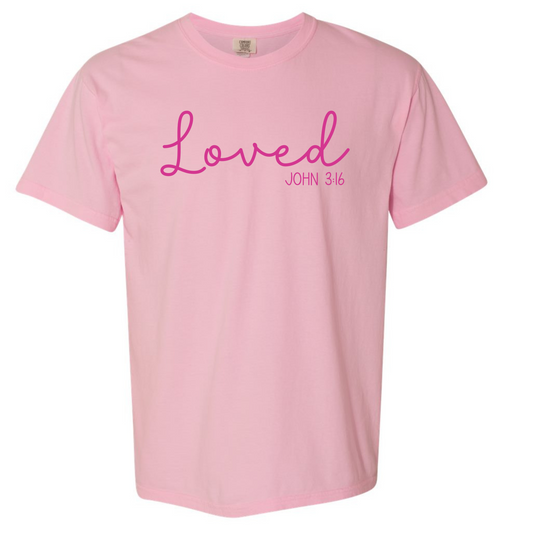 Loved John 3:16 Short Sleeve