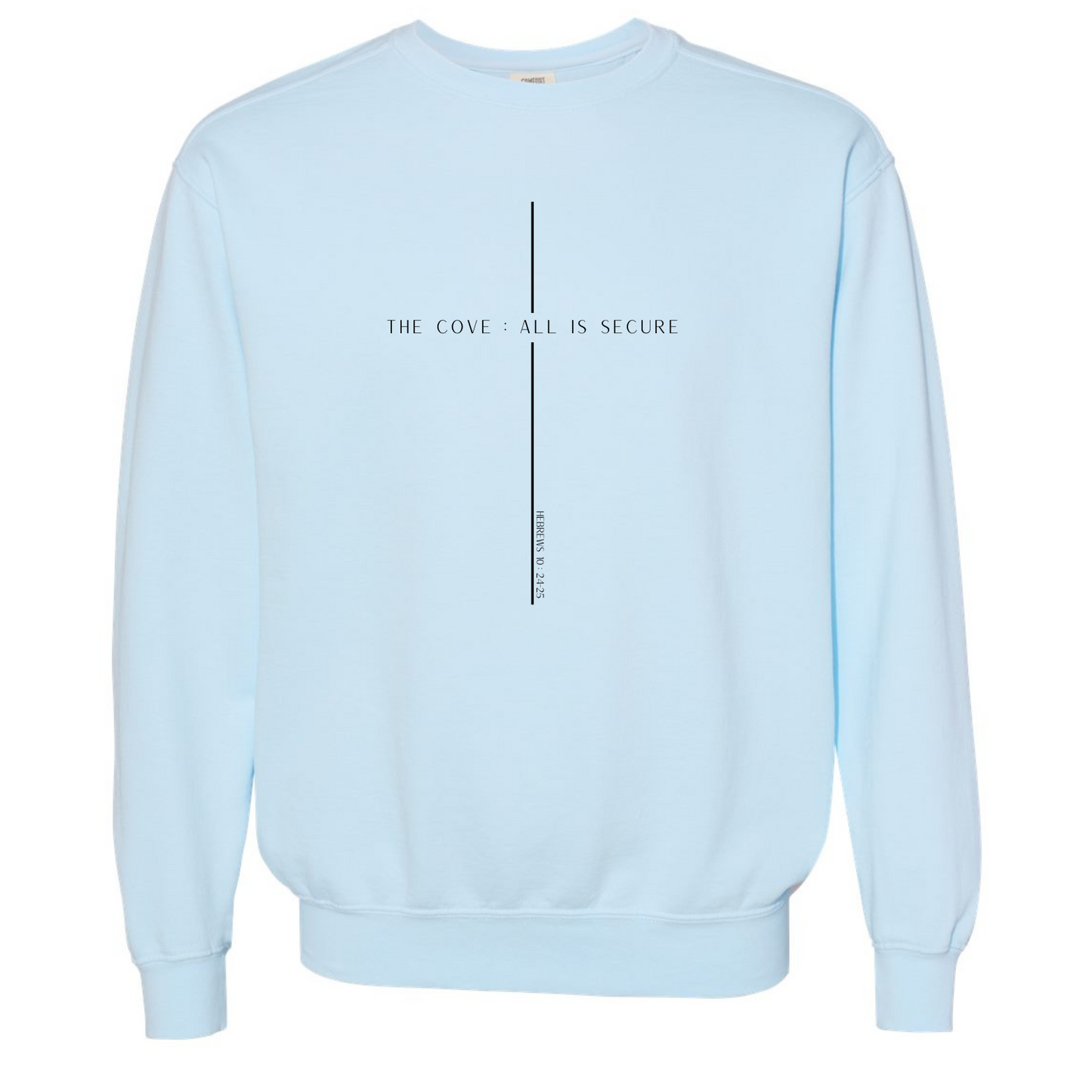 The Cove Comfort Color Chambray Sweatshirt