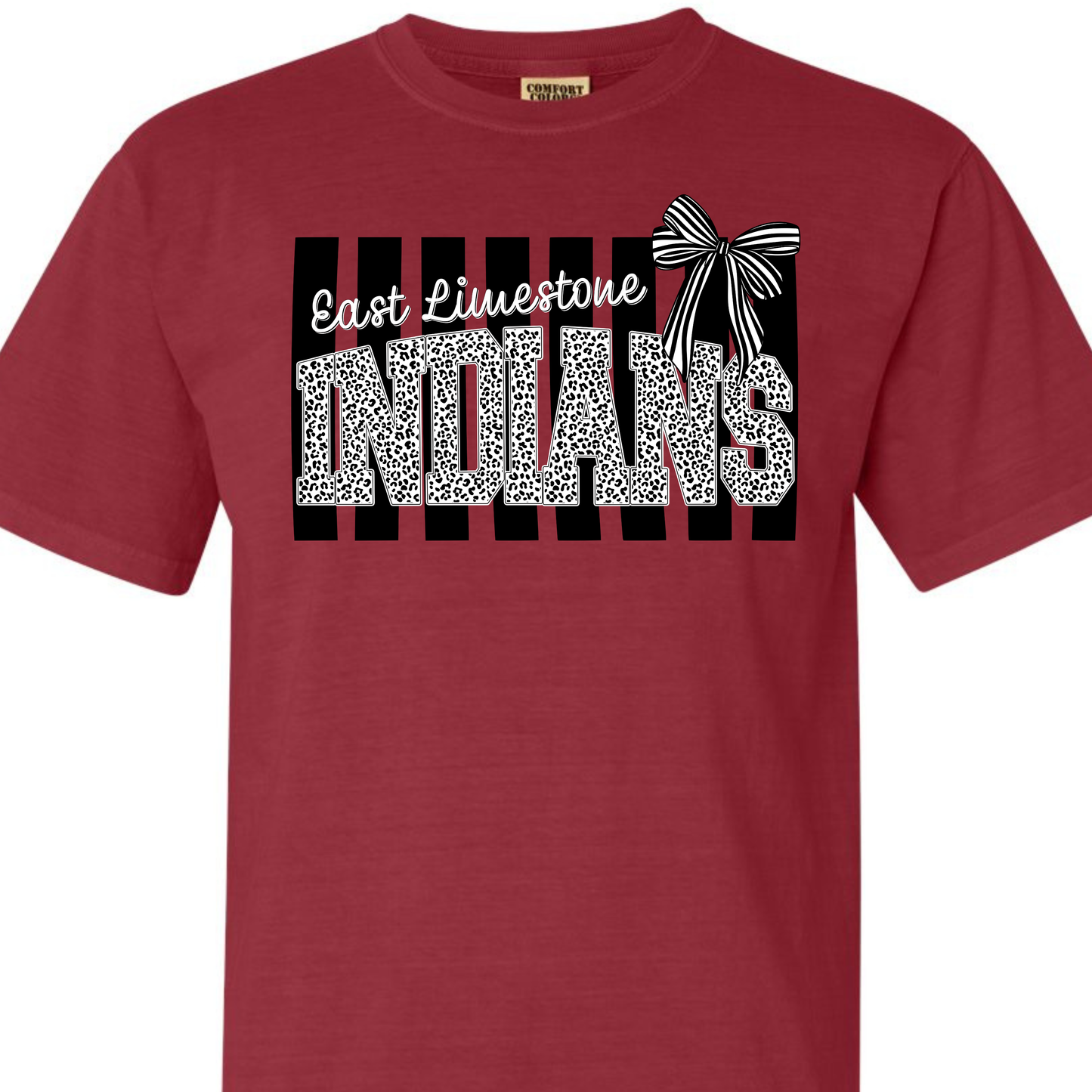 East Limestone Indians Preppy Stripe Adult