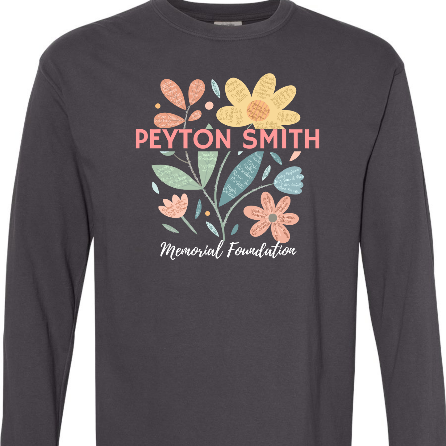 Peyton Smith Memorial Foundation Flower Long Sleeve
