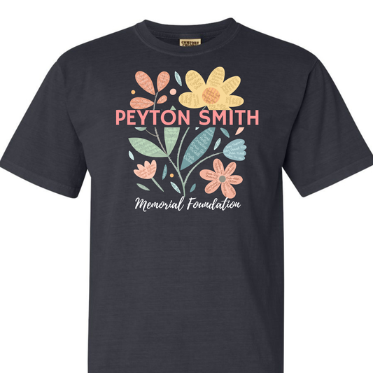Peyton Smith Memorial Foundation Flower T-Shirts