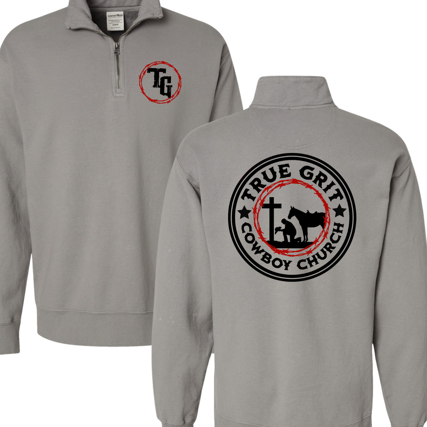 True Grit Cowboy Church Circle Logo