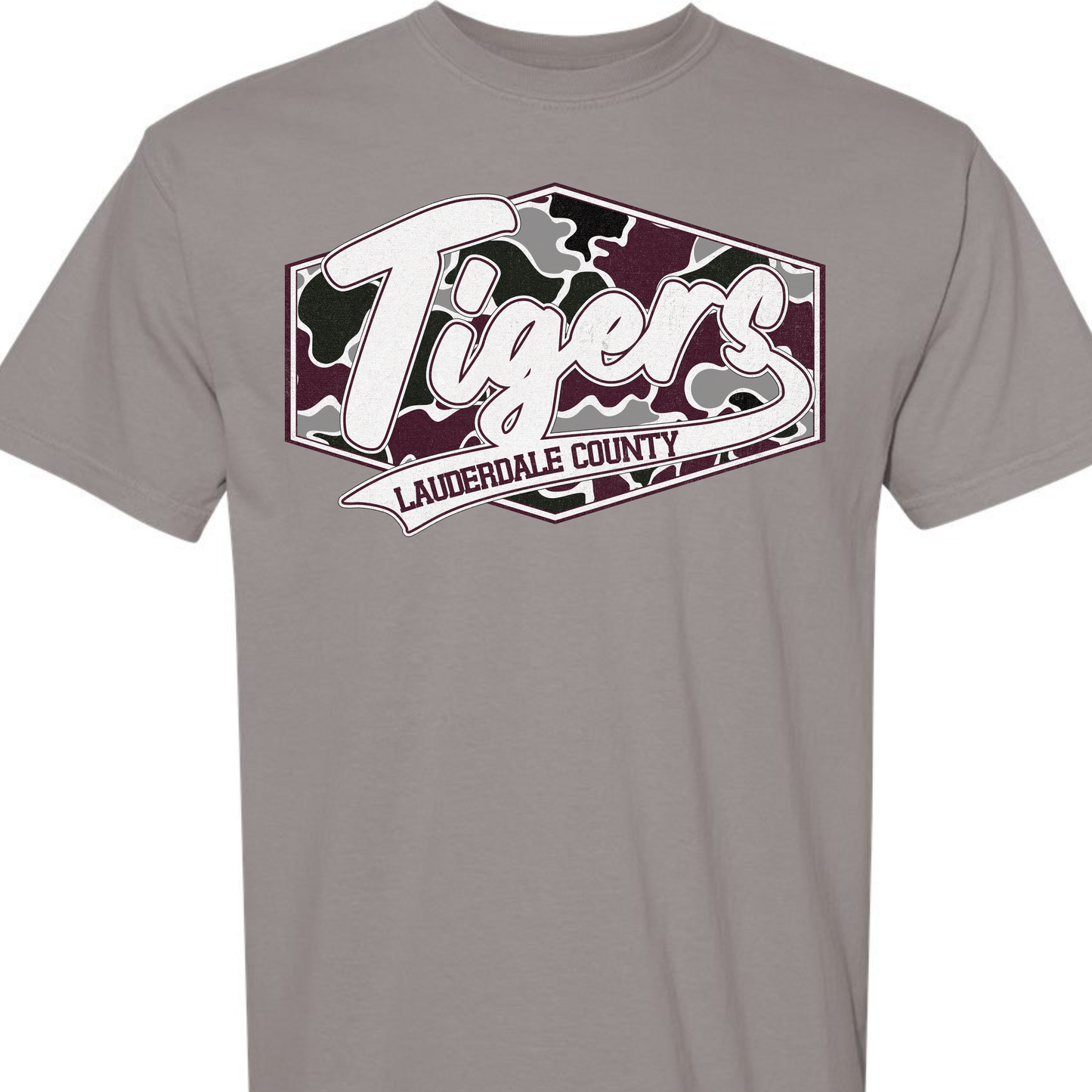 Tigers Camo Badge - ADULT