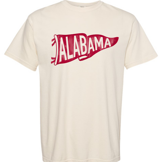 Alabama Pennant - Ivory Comfort color Short Sleeve (Copy)